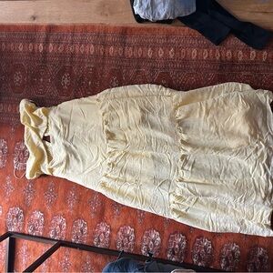 Yellow Sleeveless Dress